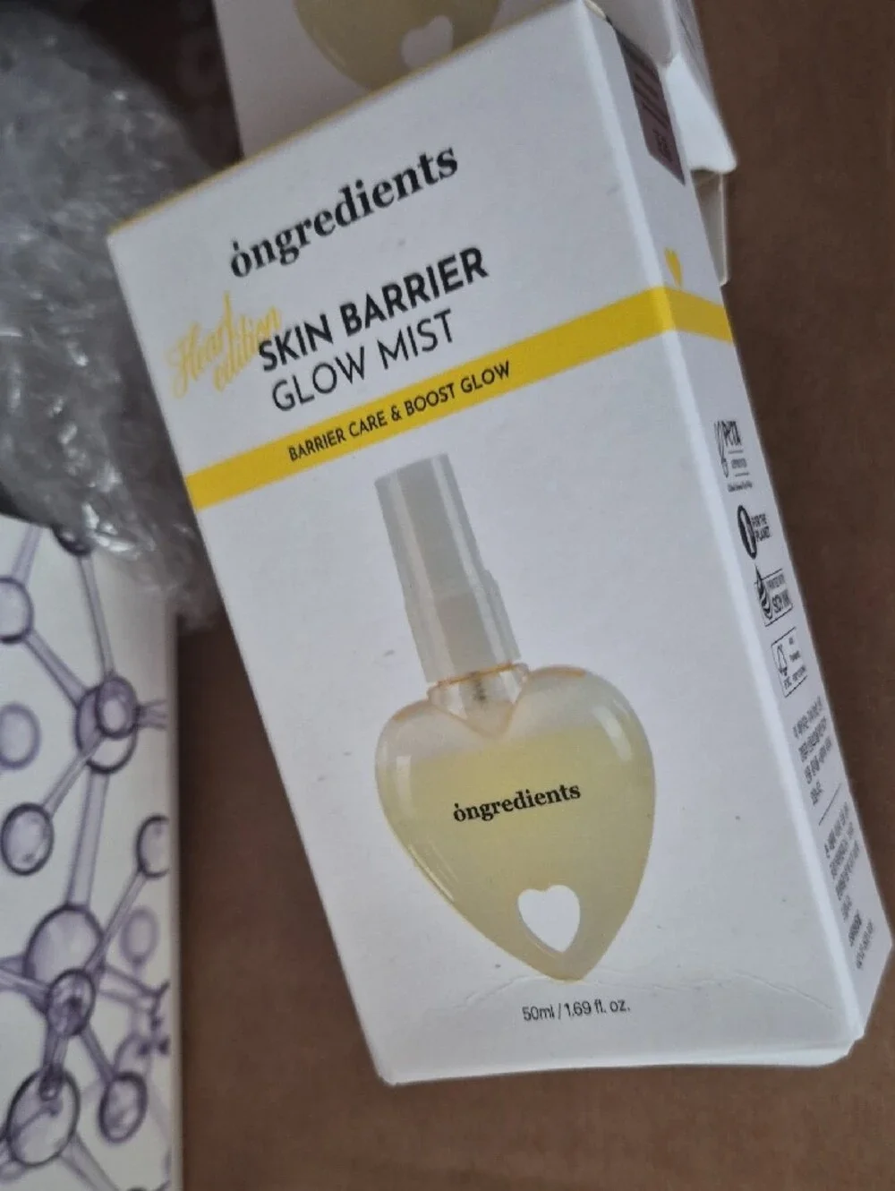 öngredients Skin Barrier Glow Mist 2 Nwt